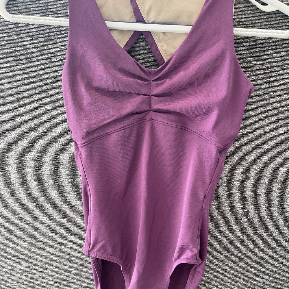 tank style leotard with splice back Bloch Mirella